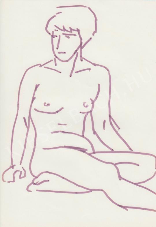 For sale  Rózsahegyi, György - Young Girl 's painting